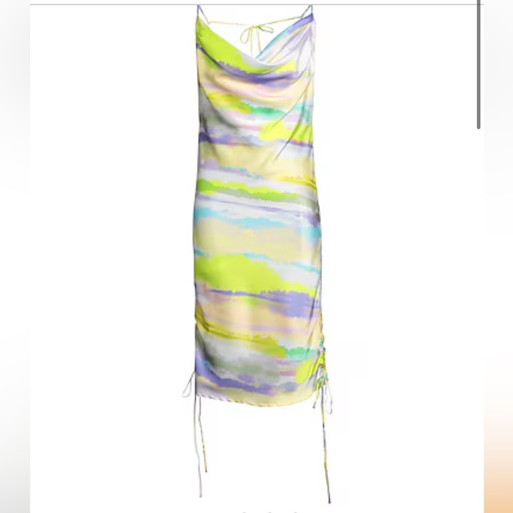 NWT House Of Holland Multicolor Striped Midi Dress